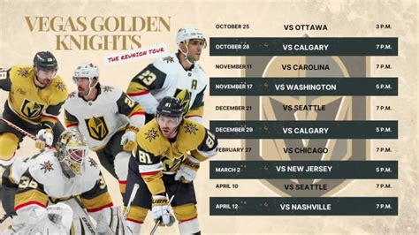 vegas golden knights schedule 2025